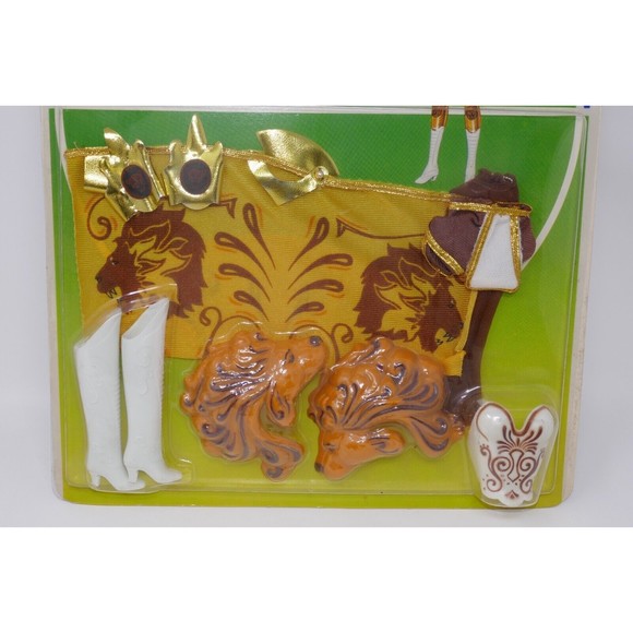 Mattel 1978 Guardian Goddesses Lion Queen Outfit SEALED - Picture 3 of 6